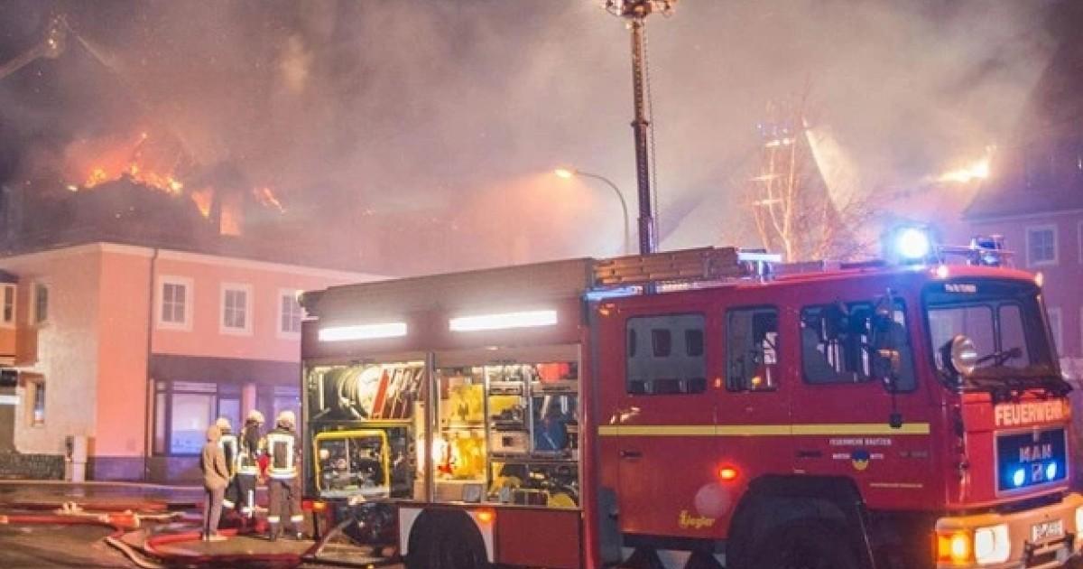 حريقٍ مميت في مستشفى لودفيغسلوست يودي بحياة شخصين ويصيب أكثر من ثلاثين